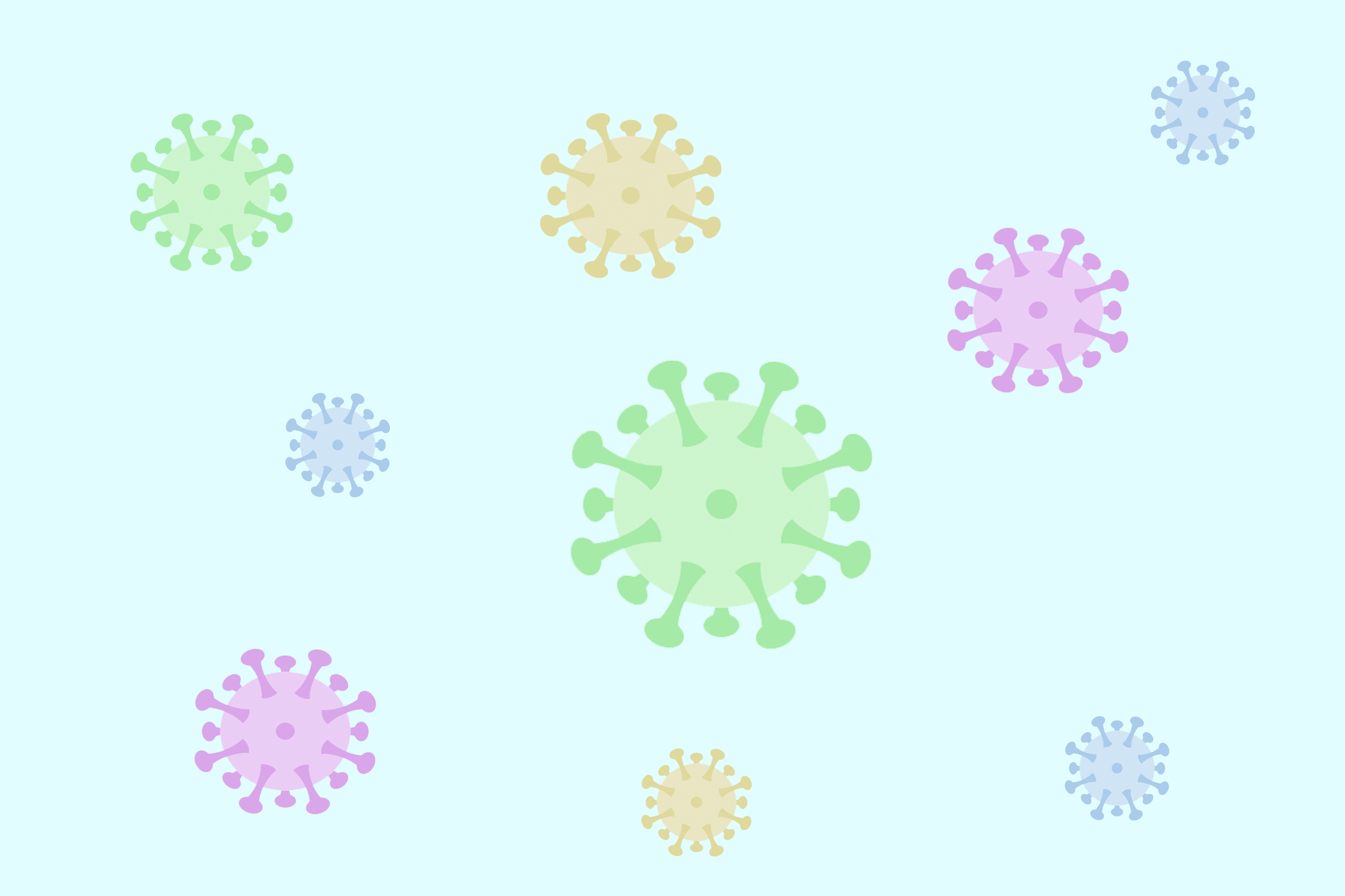Family Wearing Face Masks For Prevent Coronavirus Disease, Covid