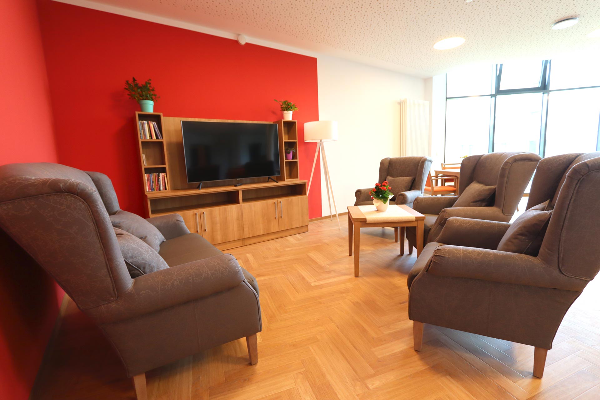 Gemeinschaftsraum, Fernseher